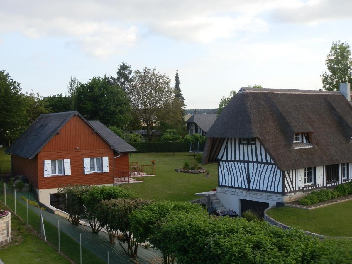 Cottage Des Bords De Seine Saint-Nicolas-de-Bliquetuit Bagian luar foto